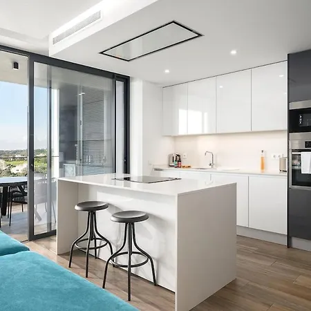 Daire Luxury T2 With Ocean View And Pool Bicas